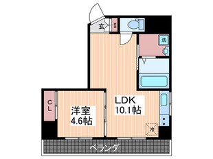 セブンセブンきむらの物件間取画像